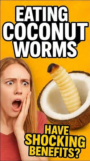 Eating Coconut Worms Has AMAZING Health Benefits!