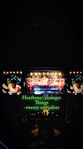 Twenty one pilots stranger things remix on heathens!￼🤩🫢