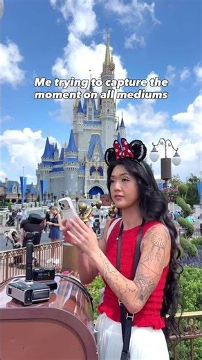 Just trying to capture the moment on all mediums 😅