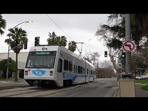 The Lightrail in San Jose, California 2022