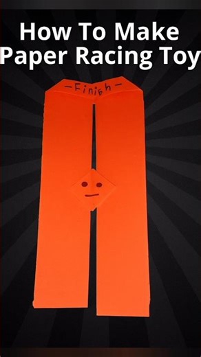 How to Make Paper Racing Toy | Easy Paper Toy Making at Home | DIY Paper Racing Car