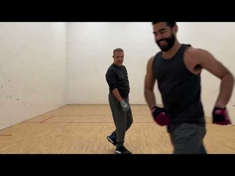 4 Wall Handball The Pastor VS Kevin Game 1