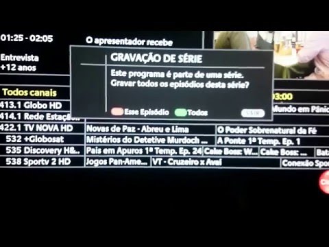 Como gravar programação Claro HDTV dicas uteis.