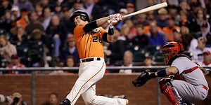 Statcast of the Day: Posey's luck, power return