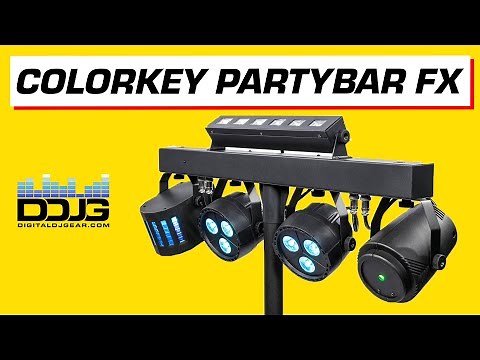 ColorKey PartyBar FX Multi-Effect Lighting System Product Overview