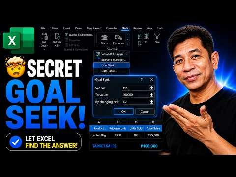 🤯 Secret Goal Seek Feature!