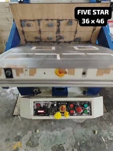 FIVE STAR 36X46 CARDBOARD WOTH FOILING DIE CUTTING MACHINE SALE +918296480078