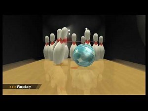 10 Minutes of SATISFYING Strikes in Wii Sports Bowling