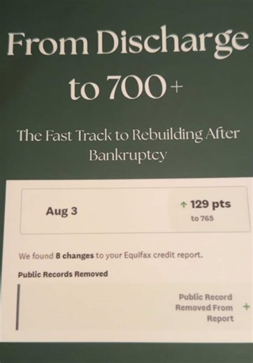 Filed Bankruptcy? Grab the book or come to TikTok to go to her page! #viral #fyf #emptyyaclip ##bankruptcy #bankrupt