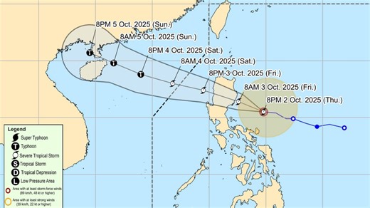 Signal No. 3 raised over parts of Luzon; Paolo now a severe tropical storm