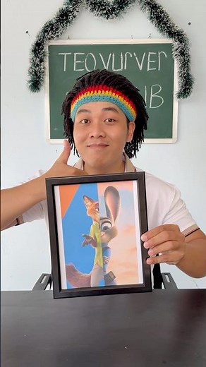 How to make a 3D portrait of Nick Wilde and Judy Hopps 🤔