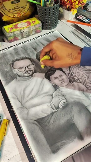 Comission work ✨ skatch #shorts #drawing #video