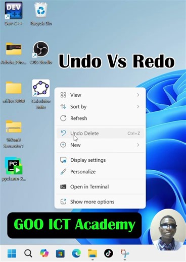 Undo & Redo Like a Pro in 30 Seconds! (Beginner Computer Skills)