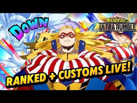 🚨 LIVE NOW: Season 16 My Hero Ultra Rumble – Open Customs, Ranked Grind & Crossplay!
