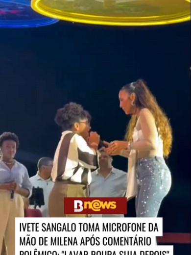 Ivete Sangalo tira microfone de Tia Milena no show: o que aconteceu
