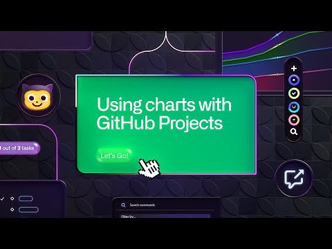 Using charts with GitHub Projects