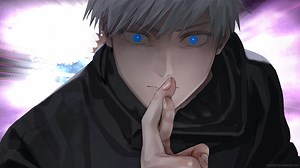 Satoru Gojo Finger Cross Jujutsu Kaisen Live Wallpaper - MoeWalls