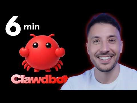 Clawdbot Explained in 6 minutes (Beginner's Guide)