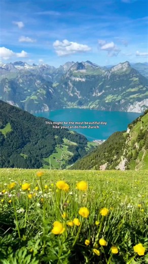 Details 👇🏻 Getting to Stoos from Zurich takes about 1.5 hours by train, bus, and the world’s steepest funicular. There are two ways to experience the famous Stoos Ridge Hike: • Full loop: Start in Stoos village, hike up to Klingenstock, cross the ridge to Fronalpstock, and hike back down to Stoos. ≈ 14 km | ≈ 900 m elevation gain | 5–6 hours • Shorter option: Take the chairlift up to Klingenstock, hike the ridge to Fronalpstock, then take the chairlift back down. ≈ 4.5 km | ≈ 250 m elevation g