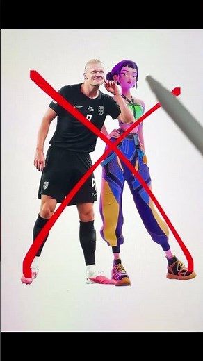 Creating Transformation K-POP Zoey x Haaland #worldcup2026 #shorts #tiktok #kpopdemonhunters #zoey