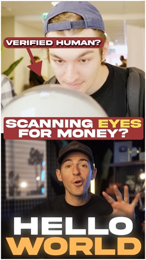 Kallaway | This startup is having people scan their eyes in metallic orbs in exchange for money. And here’s the crazy part… 14M people have already... | Instagram