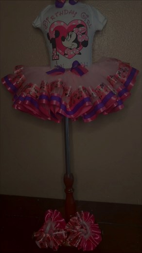 Mini mouse tutu set by Born Beautiful Creations. Place Tour Order Today 4688513 | Born Beautiful Baby Creations