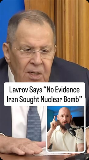 Do you believe Lavrov’s claim? On March 3, 2026, Russian Foreign Minister Sergey Lavrov directly challenged the United States and Israel over their justification for the Iran war. Lavrov said that despite repeated accusations from Washington and West Jerusalem that Iran was developing nuclear weapons, there is still no verified evidence supporting that claim. He argued that Iran’s alleged pursuit of a nuclear bomb was presented as the main, if not the only, rationale for military action and regi
