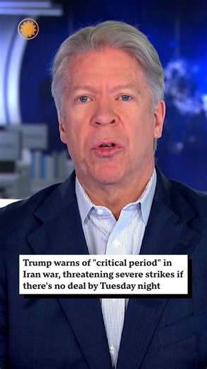 President Trump has threatened to destroy Iran's power plants if no deal is reached to reopen the Strait of Hormuz by his deadline Tuesday evening. Trump has indicated he will not give Iran more time to make a deal, but he said on Monday that he believes the regime is negotiating