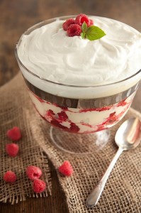 Paula Deen: Raspberry & Sherry Trifle Dessert Recipe - with Video
