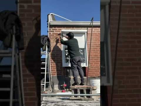 New Glass Block Window installation