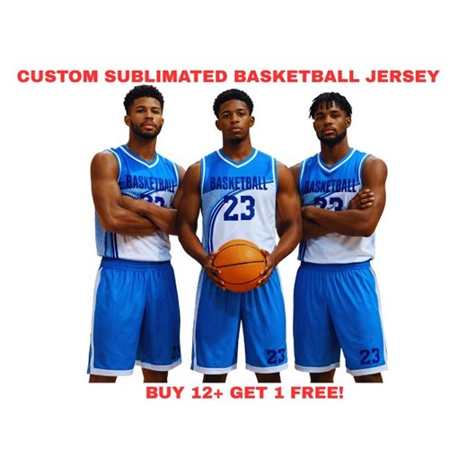 Custom Basketball Jerseys, Design Your Own Sublimated Team Uniforms, Men, Women and Youth - Etsy