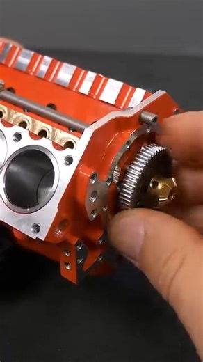 16K views · 107 reactions | Discover the CISON Gasoline OHV V8 Small-block Engine Model Kit! This 1/6 scale, 4-stroke, 44cc, water-cooled engine is perfect for hobbyists and collectors. Assemble your own detailed V8 model, featuring authentic OHV mechanics. A true masterpiece for any enthusiast!  | Tool Zeno | Facebook