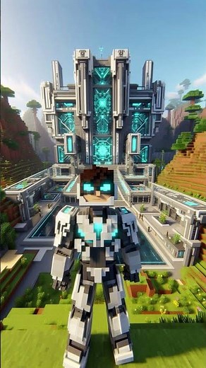 Minecraft Futuristic Base Design Ideas