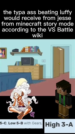 Jesse vs. Luffy: Epic Minecraft Story Mode Diff