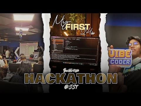 My first 24-Hour Hackathon Experience | SST Buildverse 2025