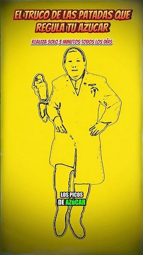 💜“El Truco de las Patadas que Regula tu Azúcar en 3 Minutos 🍚🦵”