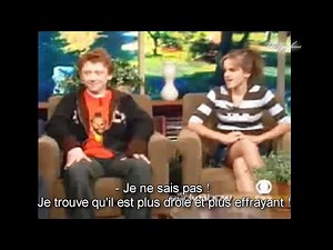 [VOSTFR] Interview d'Emma Watson et Rupert Grint dans le Early Show (2002)