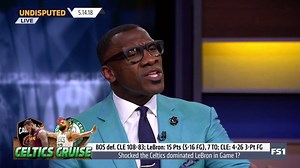 "James Harden shot 2-of-18, and his team won by 20 points. It just goes to show you LeBron James can never have an off moment ... because if he does, this is what happens." — Shannon Sharpe | Speakeasy