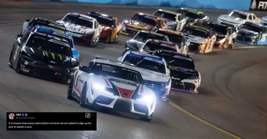 Fans voice their feelings on NASCAR’s ‘unacceptable’ streaming change
