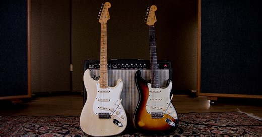 Vintage Fender Stratocaster Shootout: 1957 vs. 1961 With Mason Stoops | GC Riffs