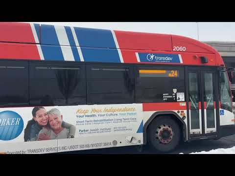 NICE Bus: 2021 Gillig BRT+ CNG 2060 n24(ft. @DevanteBisasor)