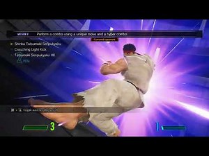 Marvel VS Capcom Infinite ~ Ryu Combo Trials