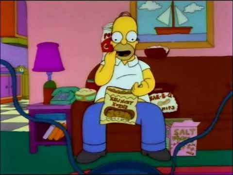 Homer Simpson Eating - 10 Minutes Loop
