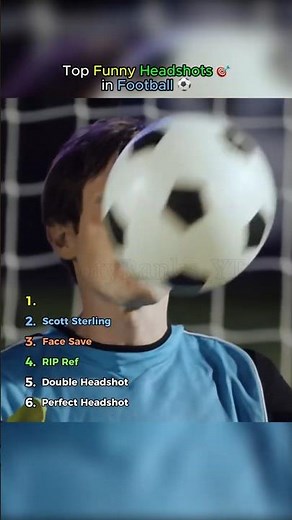 Top Funny Headshots 🎯in Football ⚽
