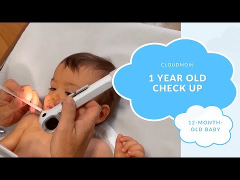 12 Month Old Baby: 1 year old check up