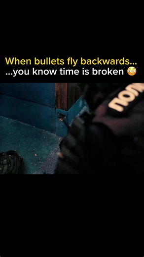 In the opera house, bullets fly backwards… and time itself breaks. Experience the most mind‑bending moment of Tenet 😳 #T#Tenetm#movief#films#sciFit#thriller