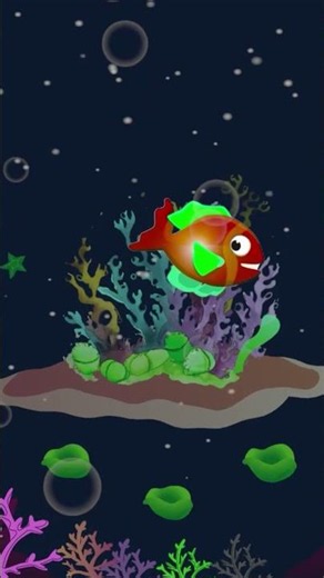 Calming Fish Animation Baby Sleep Music 😴 #babysleep #oceansounds