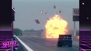Relive one of the biggest Funny Car blasts in history: Mark Oswald in Dallas in 1990