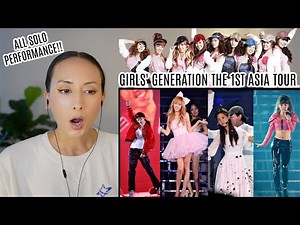 Girls' Generation [SNSD] 소녀시대 - The 1st Asia Tour 'Into the New World' SOLO Performances REACTION