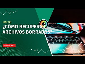 ¿Cómo recuperar archivos borrados en macOS?